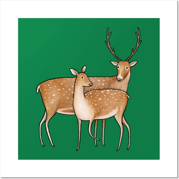 Deer Wall Art by Sophie Corrigan